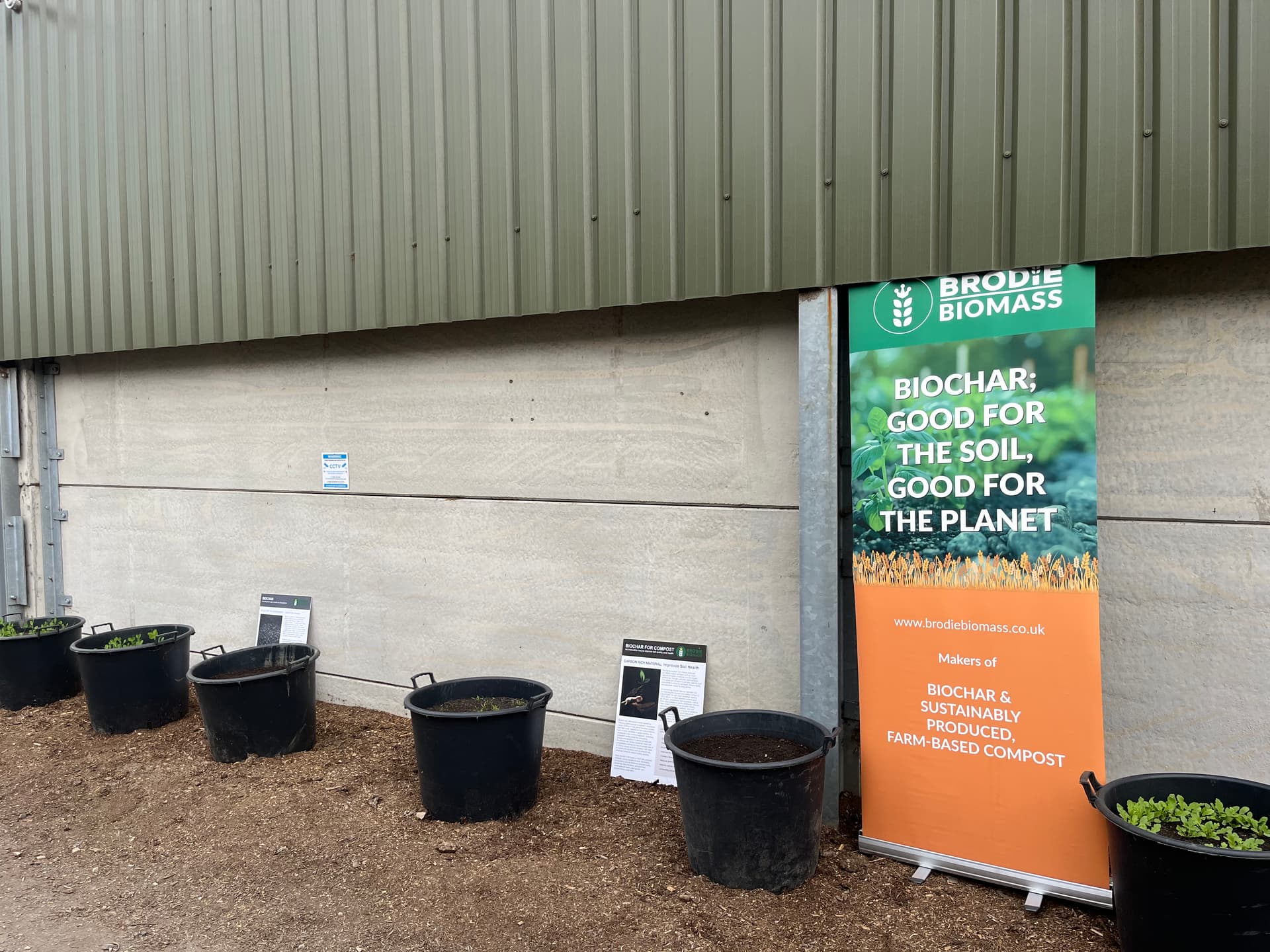 Ecologi site visit to Brodie Biomass!