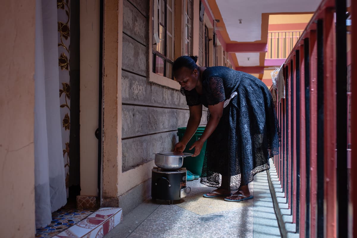 Efficient and Clean Cooking for households in Kenya